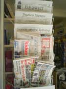 Deutsche Zeitungen auf Kreta