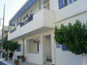 Hotel Lissos in Paleochora auf Kreta