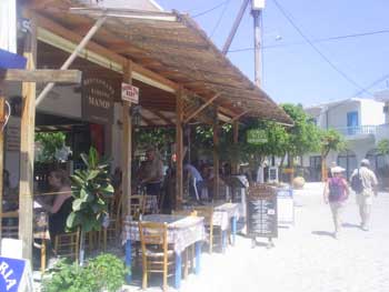 Restaurant Menos Agia in Roumeli