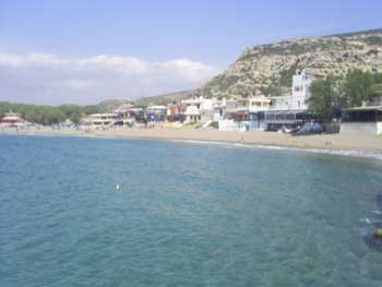 Strand von Matala (Griechenland)