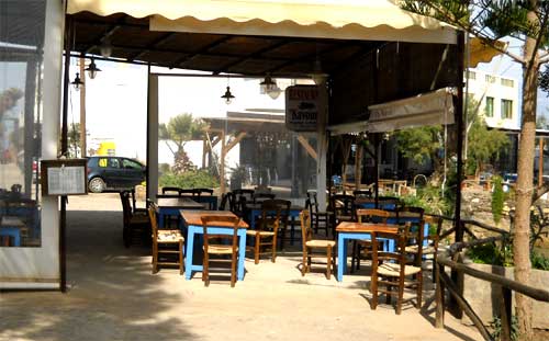 Taverne in Mochlos auf Kreta