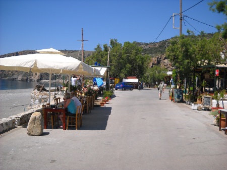 Das Dorf Sougia im Süden von Kreta