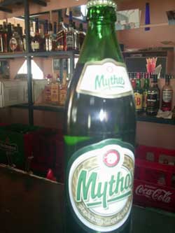 Mythos, das Bier in Kreta