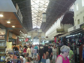 Markt in Hania von innen